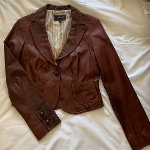 Bebe Genuine Leather Jacket
